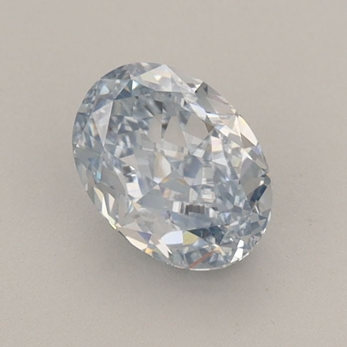 Loose Diamond - OVAL 0.77ct Fancy Intense Blue VVS2: Loose Diamond - OVAL 0.77ct Fancy Intense Blue VVS2 Source: This is a real non-mined Diamond that has been grown in a lab Shape: OVAL Carats: 0.77 Color: Fancy Intense Blue Certification: IGI Video:
