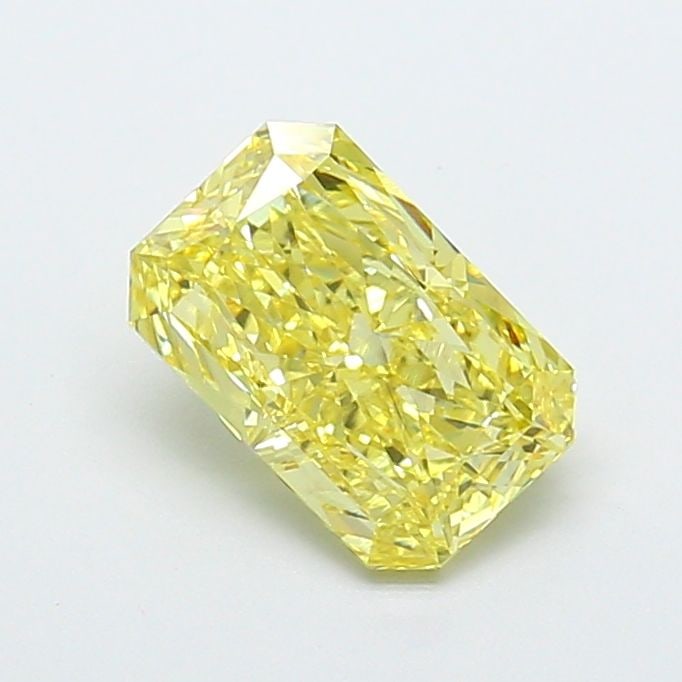 Loose Diamond - RADIANT 2.29ct Fancy Intense Yellow VS2: Loose Diamond - RADIANT 2.29ct Fancy Intense Yellow VS2 Source: This is a real non-mined Diamond that has been grown in a lab Shape: RADIANT Carats: 2.29 Color: Fancy Intense Yellow Certification: IGI