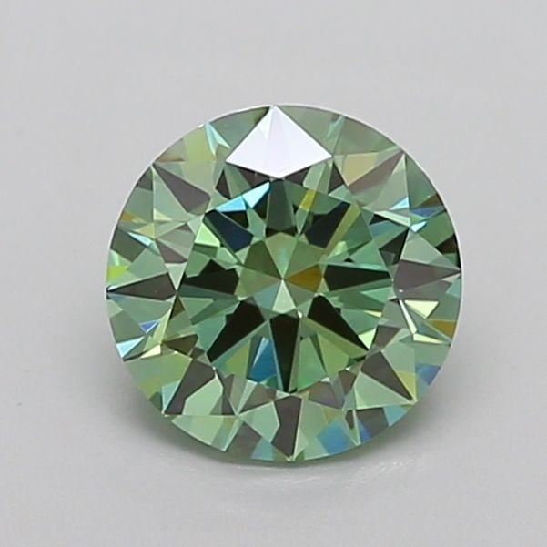 Loose Diamond - ROUND 1.89ct Fancy Vivid Green VS1: Loose Diamond - ROUND 1.89ct Fancy Vivid Green VS1 Source: This is a real non-mined Diamond that has been grown in a lab Shape: ROUND Carats: 1.89 Color: Fancy Vivid Green Certification: IGI Video: