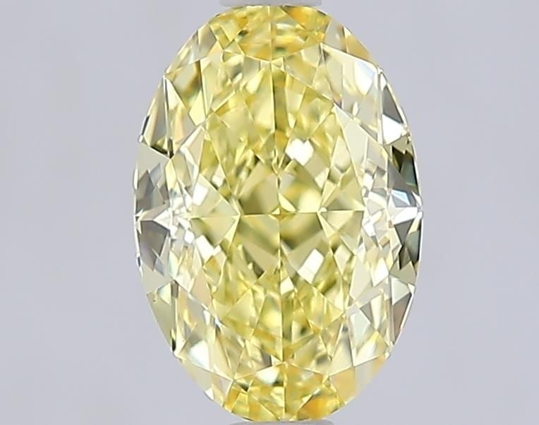 Loose Diamond - OVAL 1.52ct Fancy Intense Yellow VS1: Loose Diamond - OVAL 1.52ct Fancy Intense Yellow VS1 Source: This is a real non-mined Diamond that has been grown in a lab Shape: OVAL Carats: 1.52 Color: Fancy Intense Yellow Certification: IGI Video