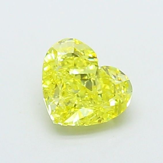 Loose Diamond - HEART 1.09ct Fancy Yellow VS1: Loose Diamond - HEART 1.09ct Fancy Yellow VS1 Source: This is a real non-mined Diamond that has been grown in a lab Shape: HEART Carats: 1.09 Color: Fancy Yellow Certification: IGI Video: