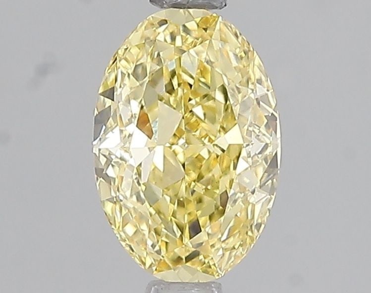 Loose Diamond - OVAL 1.08ct Fancy Intense Yellow VS1: Loose Diamond - OVAL 1.08ct Fancy Intense Yellow VS1 Source: This is a real non-mined Diamond that has been grown in a lab Shape: OVAL Carats: 1.08 Color: Fancy Intense Yellow Certification: IGI Video
