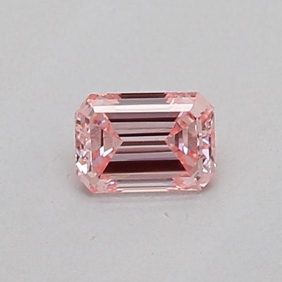 Loose Diamond - EMERALD 0.15ct Fancy Intense Pink VVS2: Loose Diamond - EMERALD 0.15ct Fancy Intense Pink VVS2 Source: This is a real non-mined Diamond that has been grown in a lab Shape: EMERALD Carats: 0.15 Color: Fancy Intense Pink Certification: IGI Vi