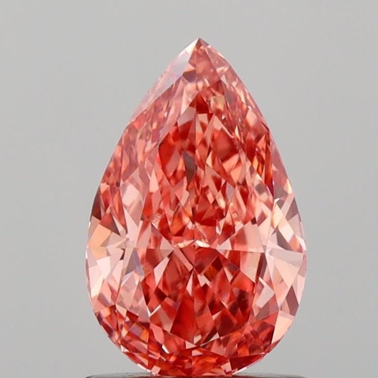 Loose Diamond - PEAR 1.01ct Fancy Vivid Brown Pink VS1: Loose Diamond - PEAR 1.01ct Fancy Vivid Brown Pink VS1 Source: This is a real non-mined Diamond that has been grown in a lab Shape: PEAR Carats: 1.01 Color: Fancy Vivid Brown Pink Certification: IGI V