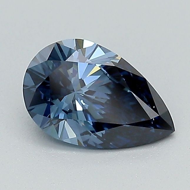 Loose Diamond - PEAR 0.7ct Fancy Dark Blue I1: Loose Diamond - PEAR 0.7ct Fancy Dark Blue I1 Source: This is a real non-mined Diamond that has been grown in a lab Shape: PEAR Carats: 0.7 Color: Fancy Dark Blue Certification: IGI Video: