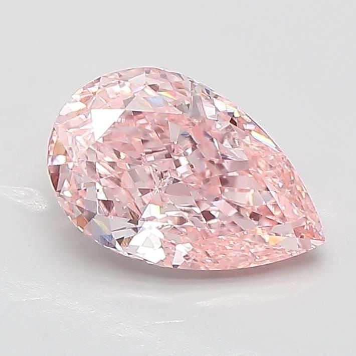 Loose Diamond - PEAR 1.31ct Fancy Vivid Pink VS2: Loose Diamond - PEAR 1.31ct Fancy Vivid Pink VS2 Source: This is a real non-mined Diamond that has been grown in a lab Shape: PEAR Carats: 1.31 Color: Fancy Vivid Pink Certification: IGI Video: