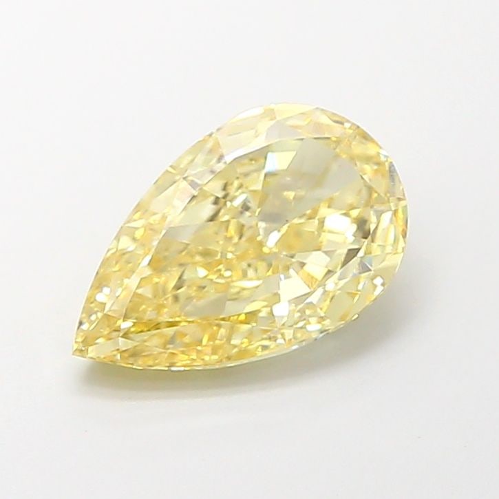 Loose Diamond - PEAR 2.0ct Fancy Yellow VS1: Loose Diamond - PEAR 2.0ct Fancy Yellow VS1 Source: This is a real non-mined Diamond that has been grown in a lab Shape: PEAR Carats: 2.0 Color: Fancy Yellow Certification: IGI Video: