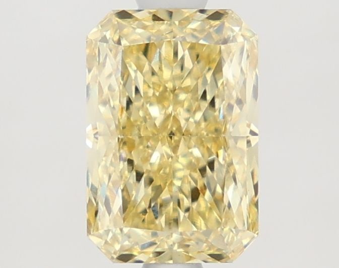 Loose Diamond - RADIANT 1.59ct Fancy Intense Yellow VS1: Loose Diamond - RADIANT 1.59ct Fancy Intense Yellow VS1 Source: This is a real non-mined Diamond that has been grown in a lab Shape: RADIANT Carats: 1.59 Color: Fancy Intense Yellow Certification: IGI