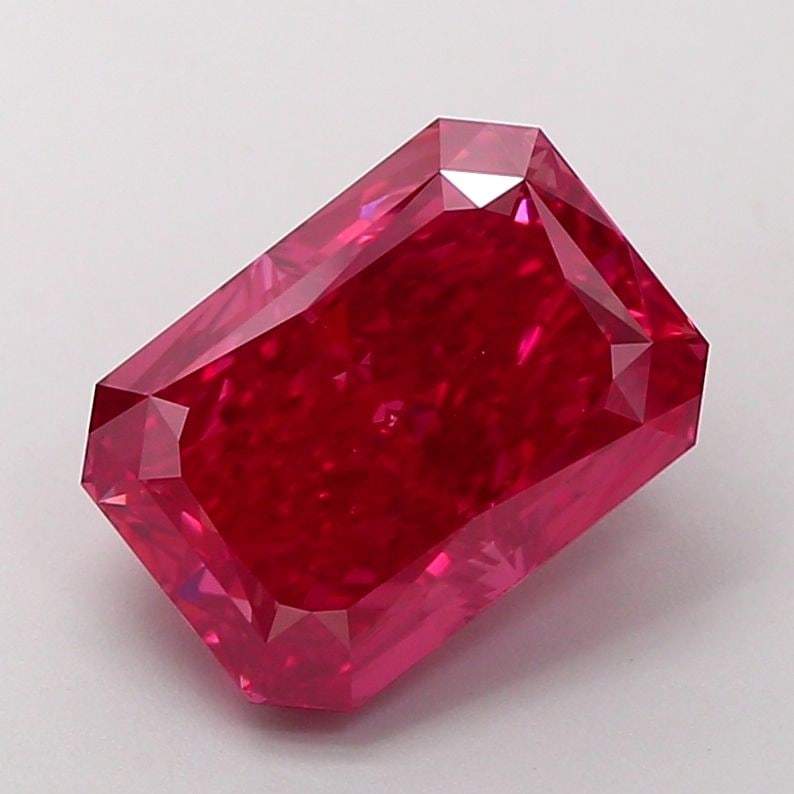 Loose Diamond - RADIANT 5.09ct Fancy Vivid Pink VS1: Loose Diamond - RADIANT 5.09ct Fancy Vivid Pink VS1 Source: This is a real non-mined Diamond that has been grown in a lab Shape: RADIANT Carats: 5.09 Color: Fancy Vivid Pink Certification: NONE Video: