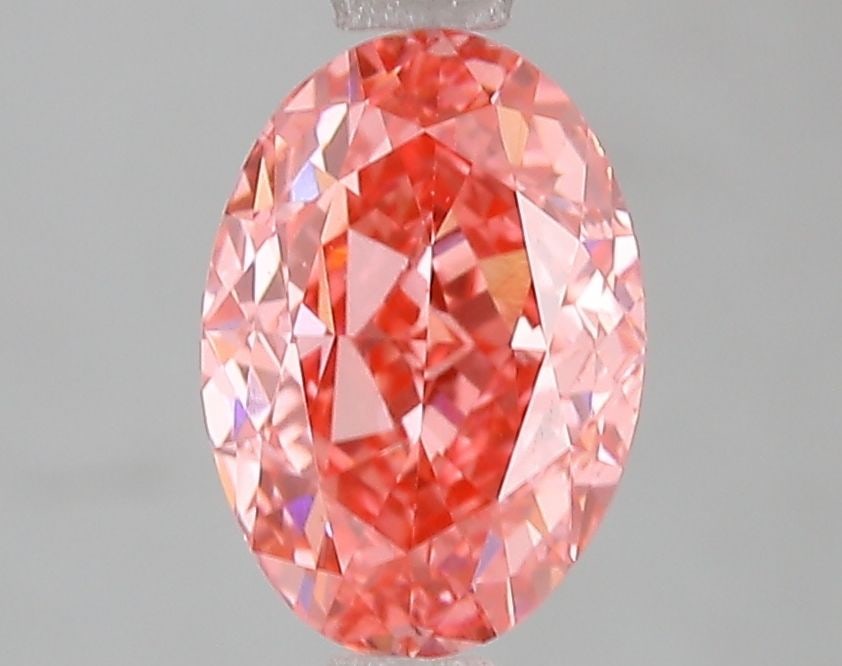 Loose Diamond - OVAL 2.03ct Fancy Vivid Pink VS1: Loose Diamond - OVAL 2.03ct Fancy Vivid Pink VS1 Source: This is a real non-mined Diamond that has been grown in a lab Shape: OVAL Carats: 2.03 Color: Fancy Vivid Pink Certification: IGI Video: