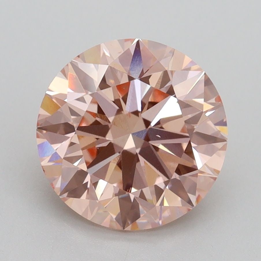 Loose Diamond - ROUND 2.67ct Fancy Intense Pink VS2: Loose Diamond - ROUND 2.67ct Fancy Intense Pink VS2 Source: This is a real non-mined Diamond that has been grown in a lab Shape: ROUND Carats: 2.67 Color: Fancy Intense Pink Certification: IGI Video: