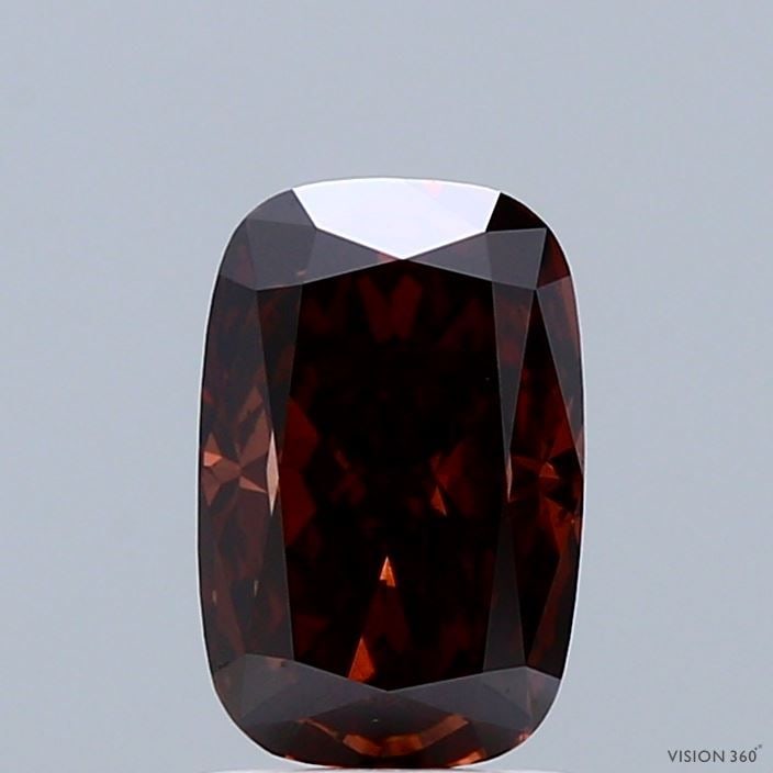 Loose Diamond - CUSHION MODIFIED 1.53ct Fancy Deep Brown VS1: Loose Diamond - CUSHION MODIFIED 1.53ct Fancy Deep Brown VS1 Source: This is a real non-mined Diamond that has been grown in a lab Shape: CUSHION MODIFIED Carats: 1.53 Color: Fancy Deep Brown Certific
