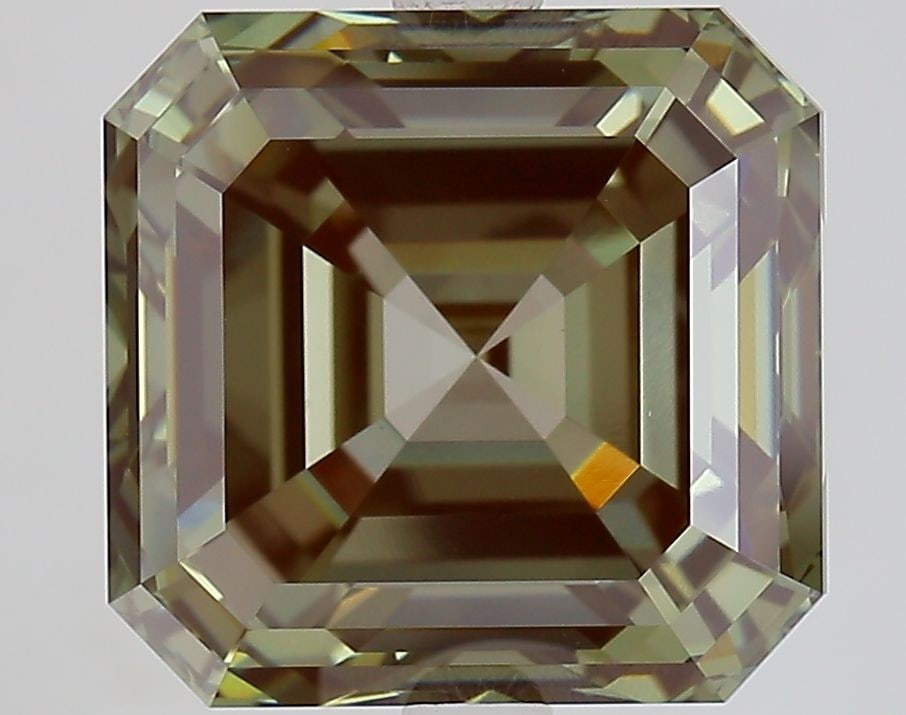 Loose Diamond - ASSCHER 7.26ct Fancy Intense Green VVS2: Loose Diamond - ASSCHER 7.26ct Fancy Intense Green VVS2 Source: This is a real non-mined Diamond that has been grown in a lab Shape: ASSCHER Carats: 7.26 Color: Fancy Intense Green Certification: IGI 