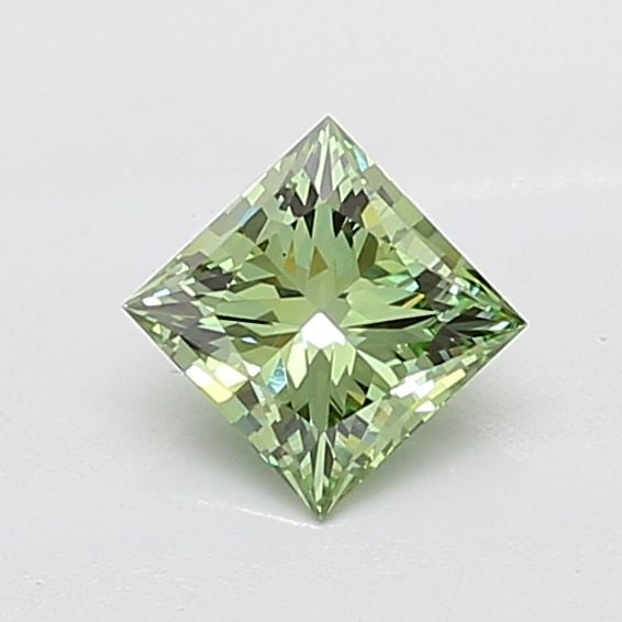 Loose Diamond - PRINCESS 1.0ct Fancy Vivid Green VS1: Loose Diamond - PRINCESS 1.0ct Fancy Vivid Green VS1 Source: This is a real non-mined Diamond that has been grown in a lab Shape: PRINCESS Carats: 1.0 Color: Fancy Vivid Green Certification: IGI Video
