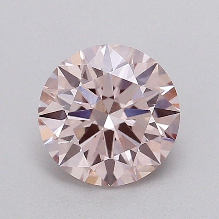 Ideal Loose Diamond - ROUND 2.01ct Fancy Light Brownish Pink VVS2: Ideal Loose Diamond - ROUND 2.01ct Fancy Light Brownish Pink VVS2 Source: This is a real non-mined Diamond that has been grown in a lab Shape: ROUND Carats: 2.01 Color: Fancy Light Brownish Pink Certi