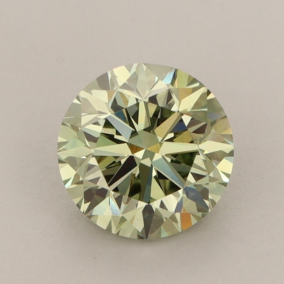 Loose Diamond - ROUND 2.0ct Fancy Vivid Green VS1: Loose Diamond - ROUND 2.0ct Fancy Vivid Green VS1 Source: This is a real non-mined Diamond that has been grown in a lab Shape: ROUND Carats: 2.0 Color: Fancy Vivid Green Certification: IGI Video: