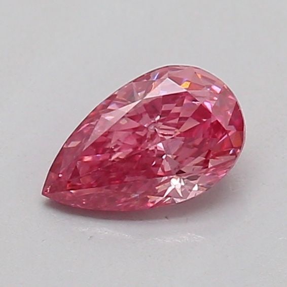 Loose Diamond - PEAR 0.29ct Fancy Vivid Pink SI1: Loose Diamond - PEAR 0.29ct Fancy Vivid Pink SI1 Source: This is a real non-mined Diamond that has been grown in a lab Shape: PEAR Carats: 0.29 Color: Fancy Vivid Pink Certification: IGI The Diamond D