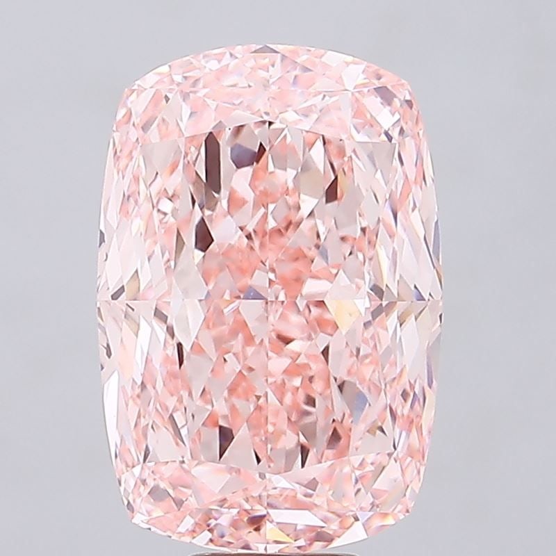 Loose Diamond - CUSHION MODIFIED 15.04ct Fancy Vivid Pink VVS2: Loose Diamond - CUSHION MODIFIED 15.04ct Fancy Vivid Pink VVS2 Source: This is a real non-mined Diamond that has been grown in a lab Shape: CUSHION MODIFIED Carats: 15.04 Color: Fancy Vivid Pink Certi