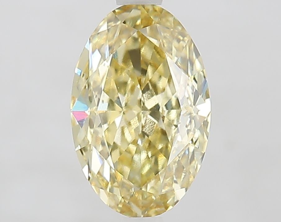 Loose Diamond - OVAL 2.53ct Fancy Intense Yellow VVS2: Loose Diamond - OVAL 2.53ct Fancy Intense Yellow VVS2 Source: This is a real non-mined Diamond that has been grown in a lab Shape: OVAL Carats: 2.53 Color: Fancy Intense Yellow Certification: IGI Vide