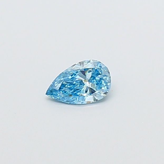 Loose Diamond - PEAR 0.26ct Fancy Vivid Blue VVS2: Loose Diamond - PEAR 0.26ct Fancy Vivid Blue VVS2 Source: This is a real non-mined Diamond that has been grown in a lab Shape: PEAR Carats: 0.26 Color: Fancy Vivid Blue Certification: IGI Video: