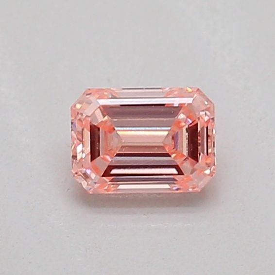 Loose Diamond - EMERALD 0.23ct Fancy Intense Pink SI1: Loose Diamond - EMERALD 0.23ct Fancy Intense Pink SI1 Source: This is a real non-mined Diamond that has been grown in a lab Shape: EMERALD Carats: 0.23 Color: Fancy Intense Pink Certification: IGI The