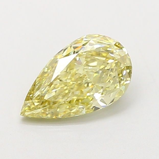 Loose Diamond - PEAR 1.06ct Fancy Yellow VS1: Loose Diamond - PEAR 1.06ct Fancy Yellow VS1 Source: This is a real non-mined Diamond that has been grown in a lab Shape: PEAR Carats: 1.06 Color: Fancy Yellow Certification: IGI Video: