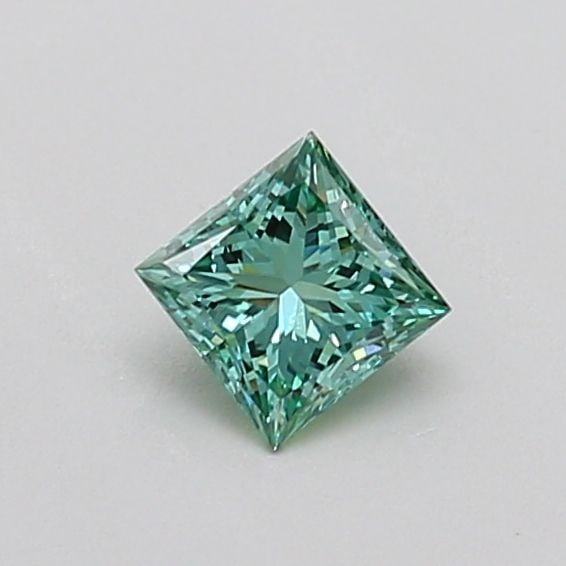 Loose Diamond - PRINCESS 0.3ct Fancy Vivid Green VS1: Loose Diamond - PRINCESS 0.3ct Fancy Vivid Green VS1 Source: This is a real non-mined Diamond that has been grown in a lab Shape: PRINCESS Carats: 0.3 Color: Fancy Vivid Green Certification: IGI Video