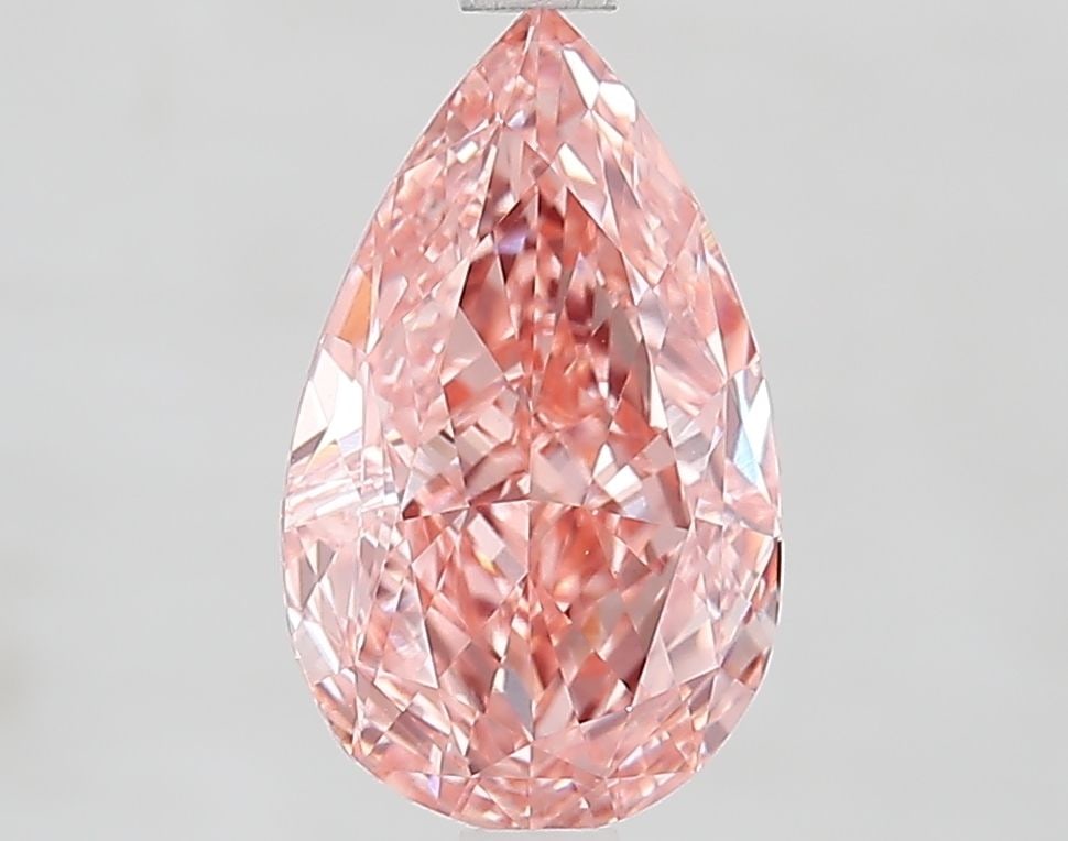 Loose Diamond - PEAR 2.1ct Fancy Vivid Pink VS1: Loose Diamond - PEAR 2.1ct Fancy Vivid Pink VS1 Source: This is a real non-mined Diamond that has been grown in a lab Shape: PEAR Carats: 2.1 Color: Fancy Vivid Pink Certification: IGI The Diamond Dep