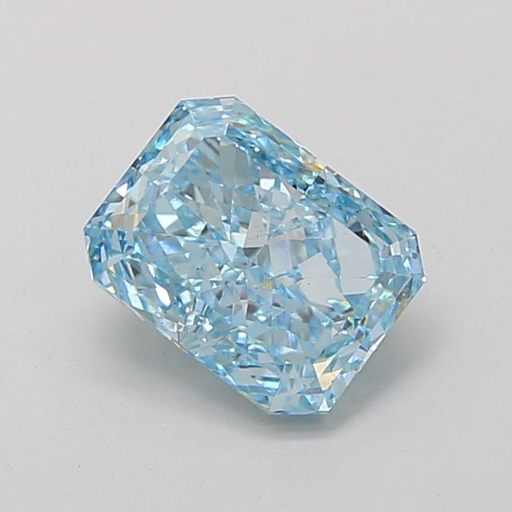 Loose Diamond - RADIANT 2.07ct Fancy Vivid Blue VS1: Loose Diamond - RADIANT 2.07ct Fancy Vivid Blue VS1 Source: This is a real non-mined Diamond that has been grown in a lab Shape: RADIANT Carats: 2.07 Color: Fancy Vivid Blue Certification: IGI Video: