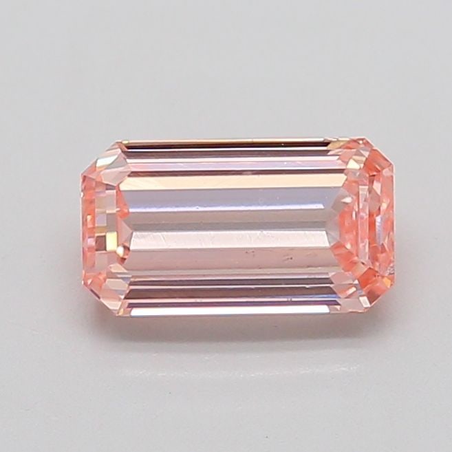 Loose Diamond - EMERALD 1.5ct Fancy Pink VS2: Loose Diamond - EMERALD 1.5ct Fancy Pink VS2 Source: This is a real non-mined Diamond that has been grown in a lab Shape: EMERALD Carats: 1.5 Color: Fancy Pink Certification: IGI Video: