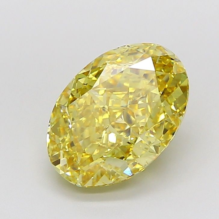 Loose Diamond - OVAL 4.05ct Fancy Intense Yellow VS2: Loose Diamond - OVAL 4.05ct Fancy Intense Yellow VS2 Source: This is a real non-mined Diamond that has been grown in a lab Shape: OVAL Carats: 4.05 Color: Fancy Intense Yellow Certification: IGI Video
