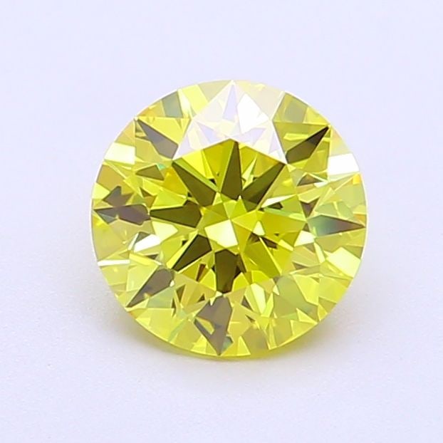 Ideal Loose Diamond - ROUND 1.1ct Fancy Vivid Yellow VVS1: Ideal Loose Diamond - ROUND 1.1ct Fancy Vivid Yellow VVS1 Source: This is a real non-mined Diamond that has been grown in a lab Shape: ROUND Carats: 1.1 Color: Fancy Vivid Yellow Certification: IGI Vi