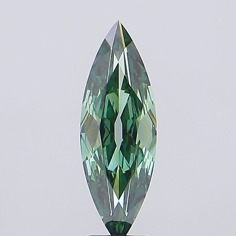 Loose Diamond - MARQUISE 3.0ct Fancy Vivid Green VVS2: Loose Diamond - MARQUISE 3.0ct Fancy Vivid Green VVS2 Source: This is a real non-mined Diamond that has been grown in a lab Shape: MARQUISE Carats: 3.0 Color: Fancy Vivid Green Certification: IGI Vide