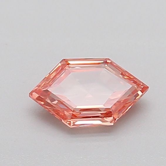 Loose Diamond - HEXAGONAL 0.41ct Fancy Intense Brownish Pink VS1: Loose Diamond - HEXAGONAL 0.41ct Fancy Intense Brownish Pink VS1 Source: This is a real non-mined Diamond that has been grown in a lab Shape: HEXAGONAL Carats: 0.41 Color: Fancy Intense Brownish Pink 