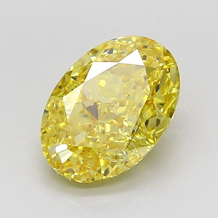 Loose Diamond - OVAL 2.01ct Fancy Intense Yellow VS2: Loose Diamond - OVAL 2.01ct Fancy Intense Yellow VS2 Source: This is a real non-mined Diamond that has been grown in a lab Shape: OVAL Carats: 2.01 Color: Fancy Intense Yellow Certification: IGI Video