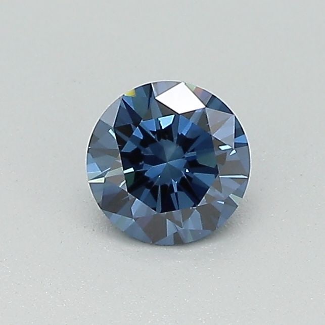 Loose Diamond - ROUND 0.31ct Fancy Deep Blue VS1: Loose Diamond - ROUND 0.31ct Fancy Deep Blue VS1 Source: This is a real non-mined Diamond that has been grown in a lab Shape: ROUND Carats: 0.31 Color: Fancy Deep Blue Certification: IGI Video: