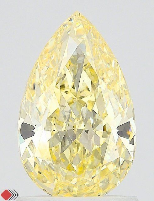 Loose Diamond - PEAR 1.58ct Fancy Intense Yellow VS1: Loose Diamond - PEAR 1.58ct Fancy Intense Yellow VS1 Source: This is a real non-mined Diamond that has been grown in a lab Shape: PEAR Carats: 1.58 Color: Fancy Intense Yellow Certification: IGI Video