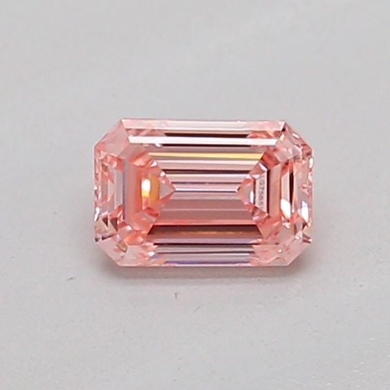 Loose Diamond - EMERALD 0.21ct Fancy Intense Pink VVS2: Loose Diamond - EMERALD 0.21ct Fancy Intense Pink VVS2 Source: This is a real non-mined Diamond that has been grown in a lab Shape: EMERALD Carats: 0.21 Color: Fancy Intense Pink Certification: IGI Vi
