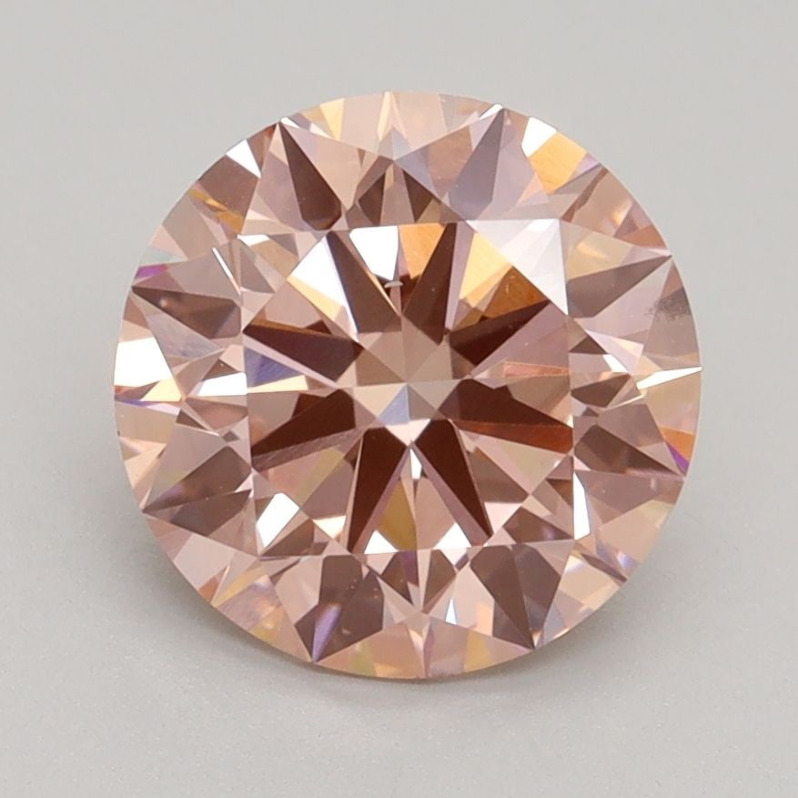 Loose Diamond - ROUND 2.5ct Fancy Intense Pink VS2: Loose Diamond - ROUND 2.5ct Fancy Intense Pink VS2 Source: This is a real non-mined Diamond that has been grown in a lab Shape: ROUND Carats: 2.5 Color: Fancy Intense Pink Certification: IGI Video: