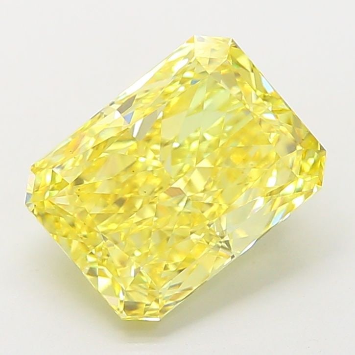 Loose Diamond - RADIANT 4.07ct Fancy Vivid Yellow VS1: Loose Diamond - RADIANT 4.07ct Fancy Vivid Yellow VS1 Source: This is a real non-mined Diamond that has been grown in a lab Shape: RADIANT Carats: 4.07 Color: Fancy Vivid Yellow Certification: IGI Vid