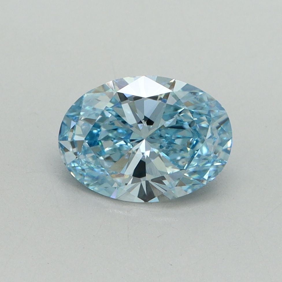 Loose Diamond - OVAL 1.0ct Fancy Vivid Blue VS1: Loose Diamond - OVAL 1.0ct Fancy Vivid Blue VS1 Source: This is a real non-mined Diamond that has been grown in a lab Shape: OVAL Carats: 1.0 Color: Fancy Vivid Blue Certification: IGI Video:
