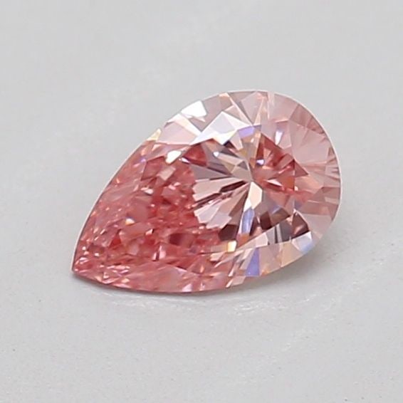 Loose Diamond - PEAR 0.24ct Fancy Vivid Pink VVS2: Loose Diamond - PEAR 0.24ct Fancy Vivid Pink VVS2 Source: This is a real non-mined Diamond that has been grown in a lab Shape: PEAR Carats: 0.24 Color: Fancy Vivid Pink Certification: IGI The Diamond 