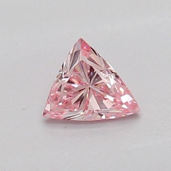 Loose Diamond - TRIANGULAR 0.16ct Fancy Intense Pink VS1: Loose Diamond - TRIANGULAR 0.16ct Fancy Intense Pink VS1 Source: This is a real non-mined Diamond that has been grown in a lab Shape: TRIANGULAR Carats: 0.16 Color: Fancy Intense Pink Certification: I