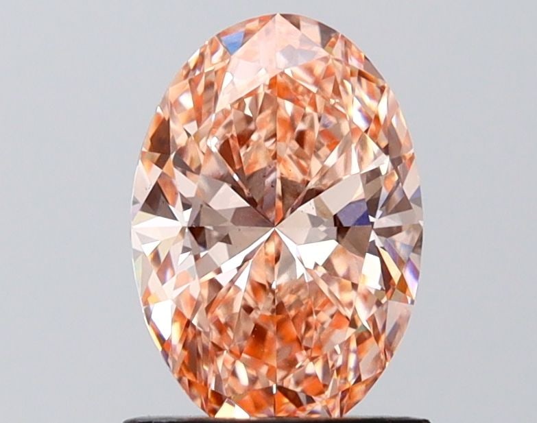 Loose Diamond - OVAL 1.41ct Fancy Intense Pink VS1: Loose Diamond - OVAL 1.41ct Fancy Intense Pink VS1 Source: This is a real non-mined Diamond that has been grown in a lab Shape: OVAL Carats: 1.41 Color: Fancy Intense Pink Certification: IGI Video: