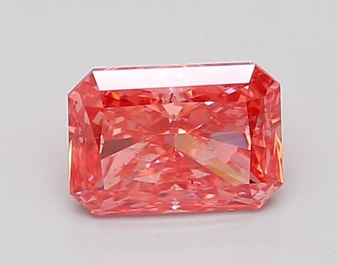 Loose Diamond - RADIANT 2.1ct Fancy Vivid Pink SI1: Loose Diamond - RADIANT 2.1ct Fancy Vivid Pink SI1 Source: This is a real non-mined Diamond that has been grown in a lab Shape: RADIANT Carats: 2.1 Color: Fancy Vivid Pink Certification: IGI Video: