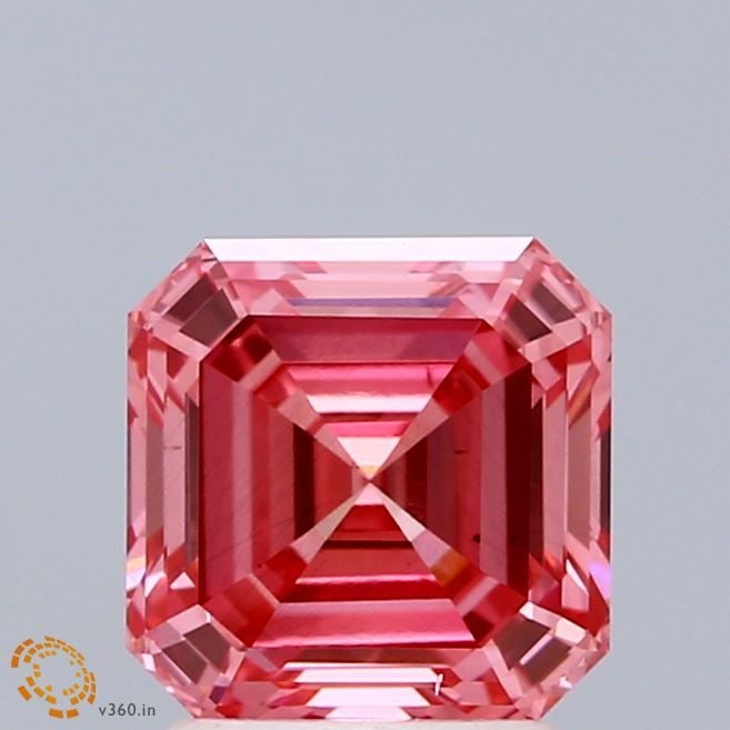 Loose Diamond - ASSCHER 2.02ct Fancy Vivid Pink VS2: Loose Diamond - ASSCHER 2.02ct Fancy Vivid Pink VS2 Source: This is a real non-mined Diamond that has been grown in a lab Shape: ASSCHER Carats: 2.02 Color: Fancy Vivid Pink Certification: IGI Video: