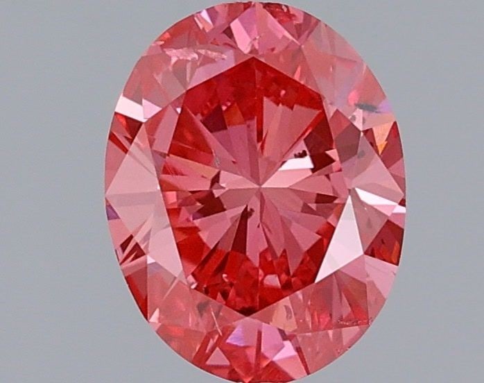 Loose Diamond - OVAL 1.01ct Fancy Vivid Pink SI2: Loose Diamond - OVAL 1.01ct Fancy Vivid Pink SI2 Source: This is a real non-mined Diamond that has been grown in a lab Shape: OVAL Carats: 1.01 Color: Fancy Vivid Pink Certification: IGI Video: