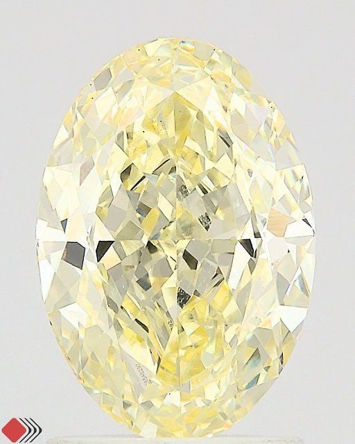 Loose Diamond - OVAL 2.11ct Fancy Yellow VS1: Loose Diamond - OVAL 2.11ct Fancy Yellow VS1 Source: This is a real non-mined Diamond that has been grown in a lab Shape: OVAL Carats: 2.11 Color: Fancy Yellow Certification: IGI Video: