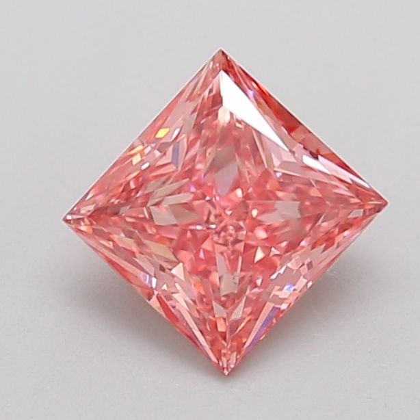 Loose Diamond - PRINCESS 0.94ct Fancy Vivid Pink VS1: Loose Diamond - PRINCESS 0.94ct Fancy Vivid Pink VS1 Source: This is a real non-mined Diamond that has been grown in a lab Shape: PRINCESS Carats: 0.94 Color: Fancy Vivid Pink Certification: IGI Video