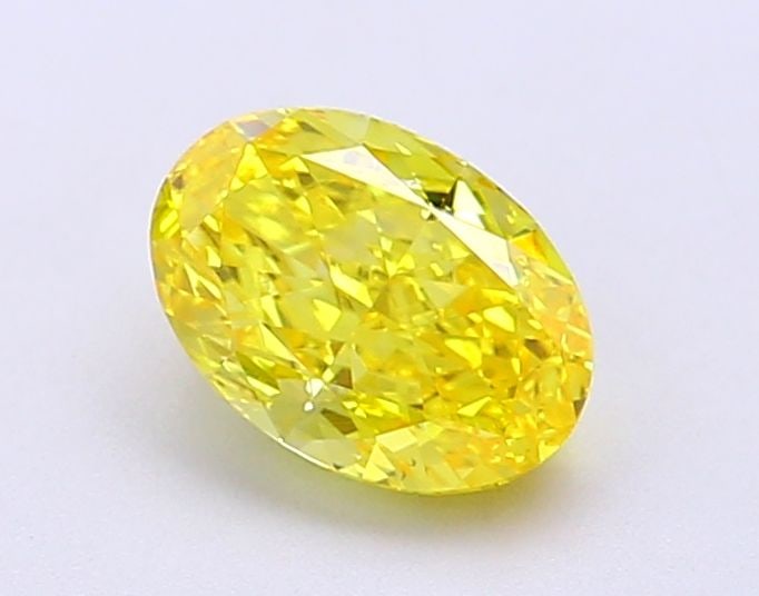 Loose Diamond - OVAL 1.1ct Fancy Vivid Yellow VS1: Loose Diamond - OVAL 1.1ct Fancy Vivid Yellow VS1 Source: This is a real non-mined Diamond that has been grown in a lab Shape: OVAL Carats: 1.1 Color: Fancy Vivid Yellow Certification: IGI Video: